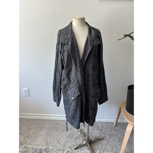 Free People Oversized Floral Jacket